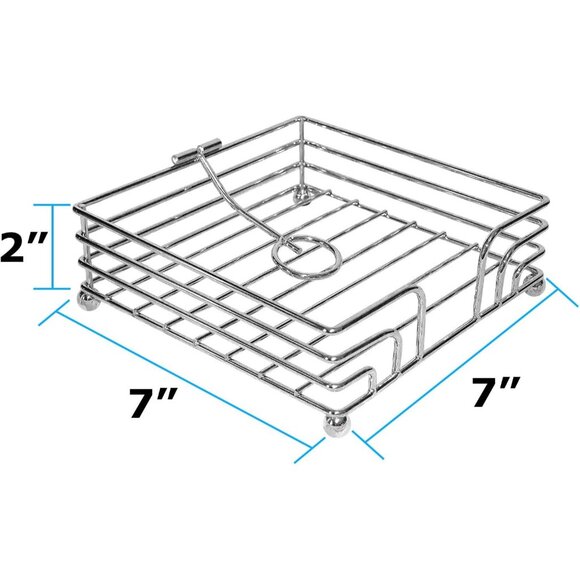 Wire Collection Napkin Holder – Napkin Holders for Tables, Dining Table Napkin H - Picture 3 of 7